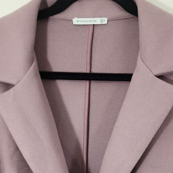 Staccato Pink Blazer with Elegant Tailored Design Size Small - Picture 4 of 7